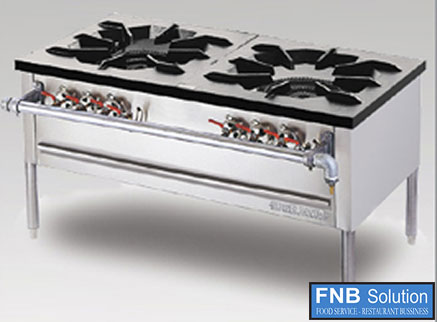 Bếp hầm âu công nghiệp 2 bếp