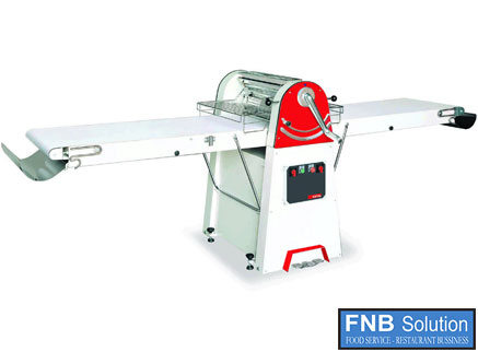 Máy cán bột băng tải